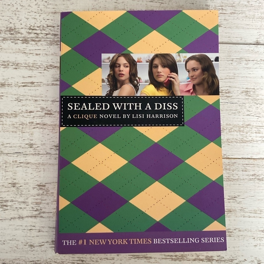 Sealed with a Diss The Clique #8 Lisi Harrison 2007 Paperback